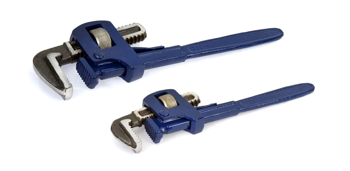 2 Pc. Pipe Wrench Set