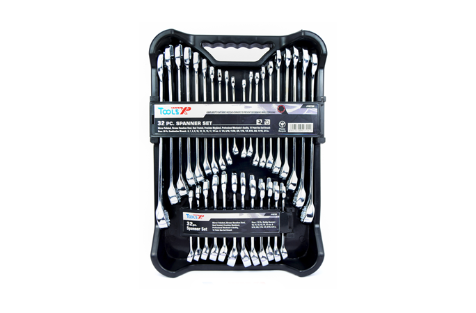 32 Pc Combination Wrench Set - CRV Steel